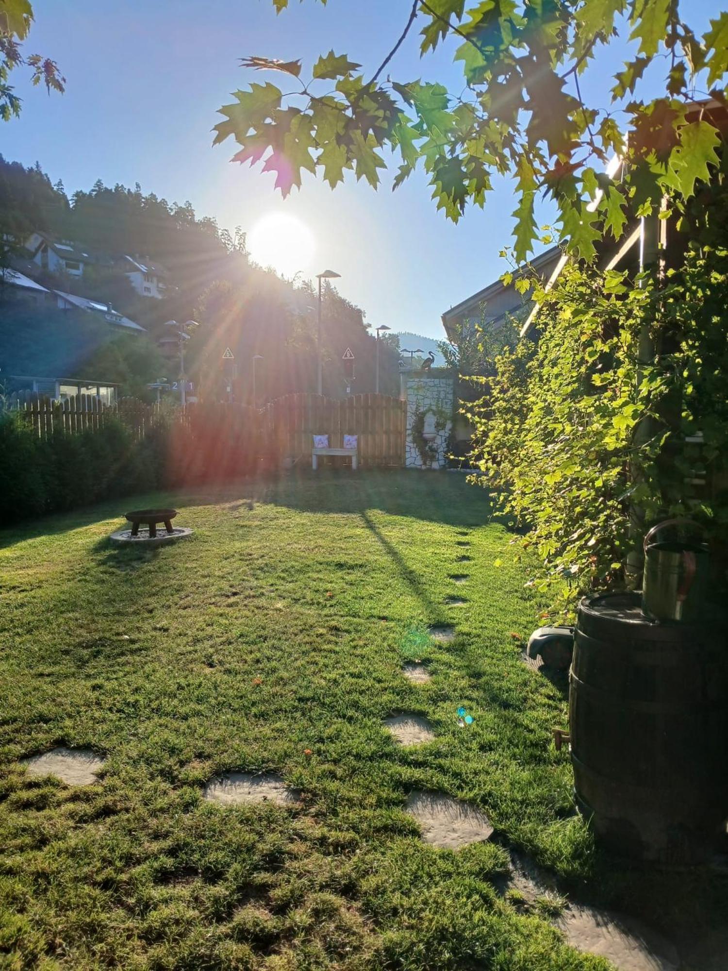 Familienfreundliches-Luxus-Bahnwaerterhaus Villa Schiltach Bagian luar foto